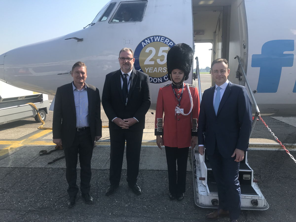 VLM celebrates 25 years Antwerp-London City Airport ...